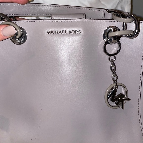 Gray Michael Kors satchel bag - Picture 5 of 7